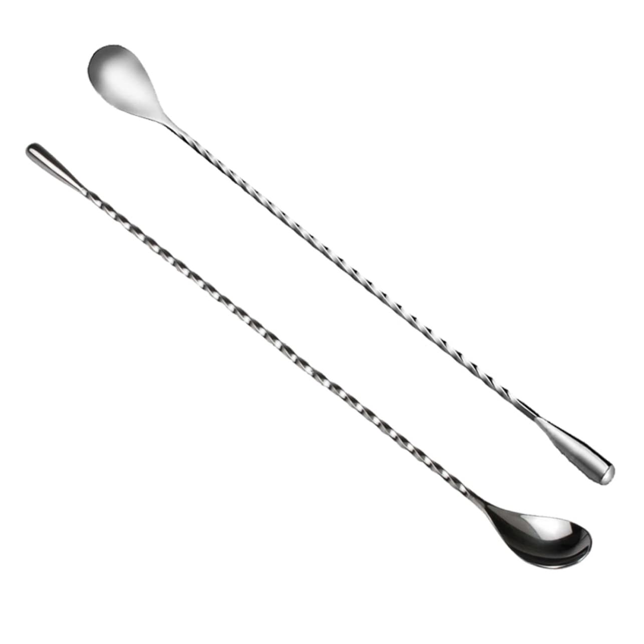 CIYODO Mixing Bar Spoon Mixing Stick Stainless Steel Swizzle for Home Bar Restaurant