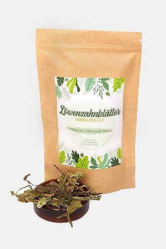 IGART Hojas de Diente de León 100g, Hoja de Diente de León, Taraxacum officinale folium| 100% hojas enteras de diente de león, propiedades antiinflamatorias, vitalidad y relajación.