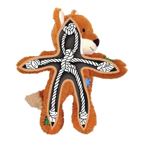 Kong - Wild Knots Fox Squeak Toy S/M (634.7374)