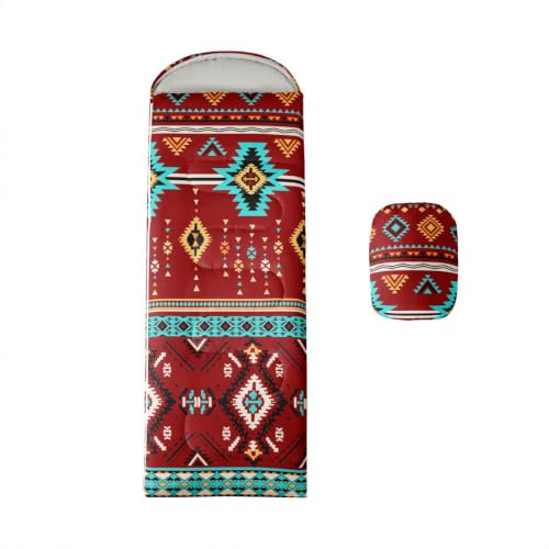 Feelyou Floral Striped Camping Sleeping Bag miniatura 1
