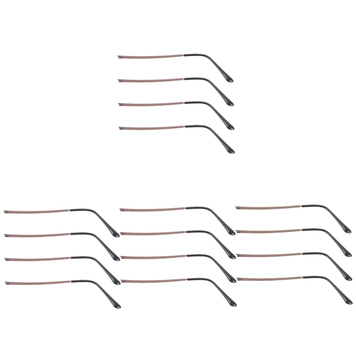 DOITOOL 8paare Universelle Brillenbügel Ersatzteile Für Sonnenbrillen Und Brillen Robuste Metallarme Komfortable Passform Installieren