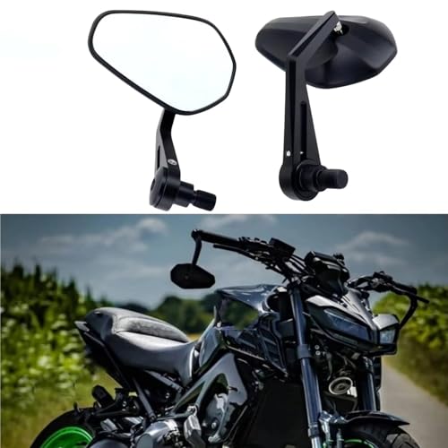 Espejos retrovisores de manillar moto MT-09 MT-07 para rutas de fin de semana 2