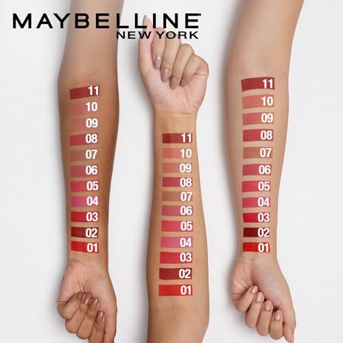 Image of Maybelline New York Sensational Liquid Matte Lipstick 08, Sensationally Me (Pack of 2)