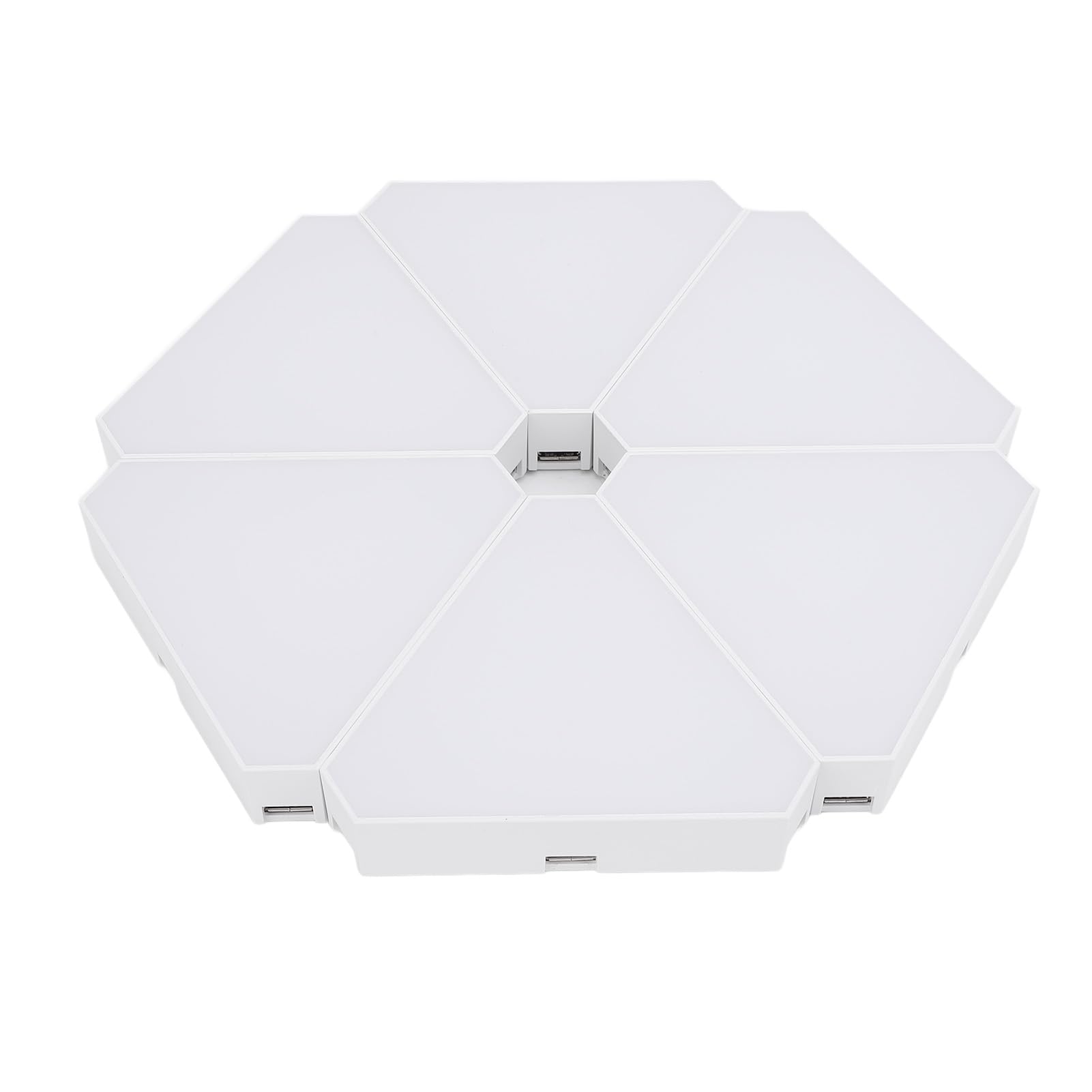 RGB LED Dreieck Wandleuchte Modulares Design Musik Sync APP Fernbedienung Heimkino 6 Packungen