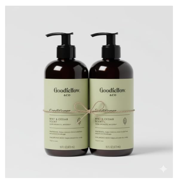 Goodfellow & Co Conditioner, Moroccan Mint & Cedar, 16 fl oz, 2-Pack