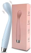 Elosnoc Body Massager with Heating | Electric Massager for Pain Relief, Stress Relaxation | Medical Grade Silicone (SKY BLUE A1)