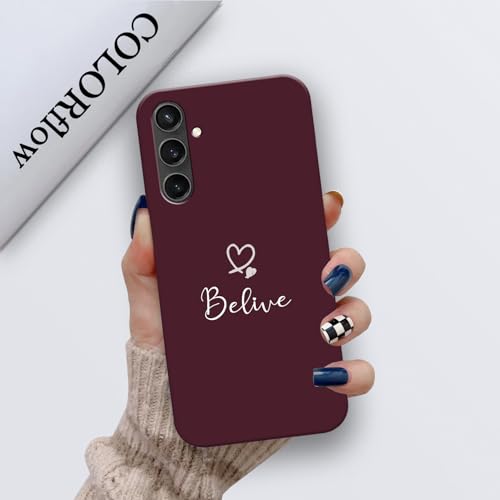 Image of COLORflow Polycarbonate Back Cover Case Compatible With Samsung Galaxy S23 FE 5G | Cute Korean Hearts Customized Back Cover Compatible With Samsung Galaxy S23 FE 5G, Assorted