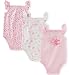 Calvin Klein Baby Girls' Assorted Long Sleeve Bodysuit (Pack of 3)