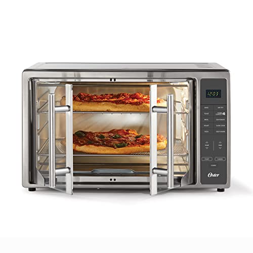 Comparison: Luby Toaster Oven 7 Oster Air Fryer Oven 10-in-1 Countertop Toaster Oven with XL Capacity & French Doors, Stainless Steel