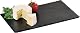 Schieferplatte Kesper Buffetplatte Schwarz 30 cm x 20 cm