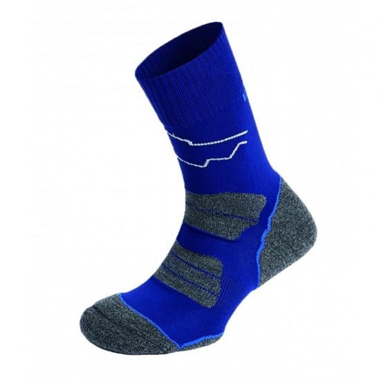 Enforma calcetines hombre deporte Calcetin Trekking Kilimanjaro (FR/ES, Letras, M, Regular, Regular, Azul)