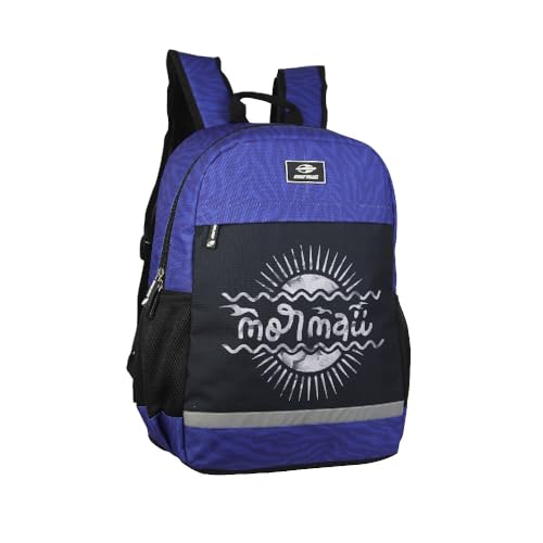 Mochila Masculina De Costas Casual Em Poliéster Azul Mormaii