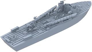 MRY-SFW SSC600759 1/600 Military Model British PT-71 Class (Higgins 78ft) Torpedo Boat MTB422 Waterline Version