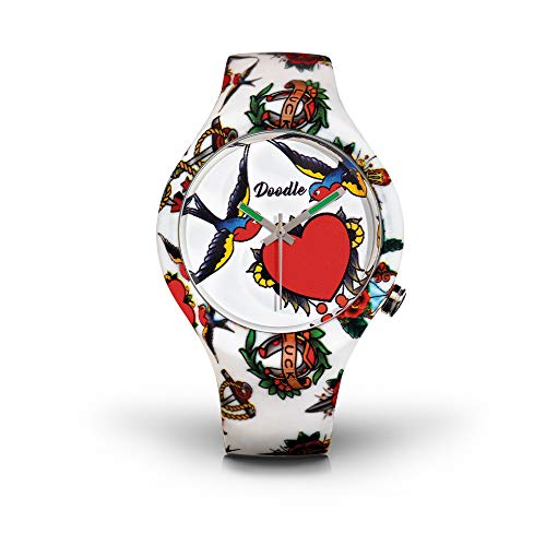 Reloj Doodle Tattoo Mood DOTA002 mujer multicolor