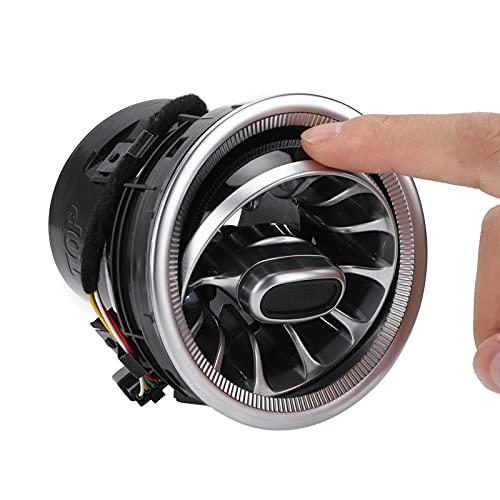 Aramox 6st ABS & PC 64 Kleuren LED-voorzijde Turbine Ontluchter Omgevingslicht, Turbine-uitlaat Vooraan Turbo… - Afbeelding 8