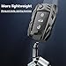SLAKNOK for Volkswagen Key Fob Cover with Keychain,Stylish and Durable Zinc Alloy Protection Key Case Compatible with VW Atlas Golf Jetta Tiguan Passat GTI Key shell Accessories