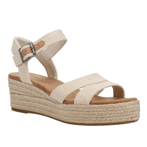 TOMS Women's Audrey Ankle Strap Platform Wedge Sandal2