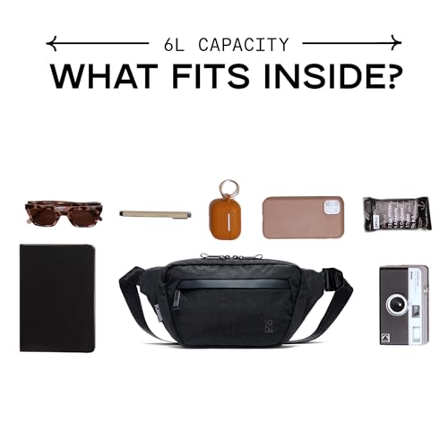 Chrome Industries Sabin Sling Bag for Men and Women – Large Main Compartment, Lightweight Recycled Materials and Metal Adjuster Buckle – 6L, Sage3