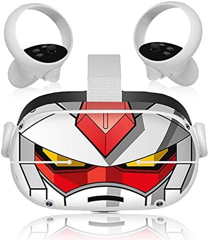 Dees Stickers Skin for Oculus Quest 2,Unique Vinyl Decal Skin for VR Headset and Controller, Virtual Reality Protective Accessories, Iron Eye. image 2