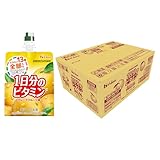 【Amazon.co.jp限定】ハウスウェルネスフーズ PERFECT VITAMIN 1日分のビタミンゼリー グレープフルーツ味 With 180g×24袋