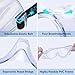 TICONN Anti-Fog Safety Goggles, HD Clear Eye Protection, ANSI Z87.1 Lab Goggles for Chemistry, Industrial (4PK)