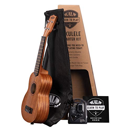 Kala Ukuleles, 4-String Ukulele, Natural (Kala-LTP-S)