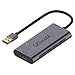 Produktbild USB 3.0 zu HDMI DVI Adapter, QGeeM 2048x1440 60Hz HD Video Grafik Konverterkabel für mehrere Monitore Kompatibel mit Laptop HDTV TV PC mit Windows XP / 7/8/10 / Vista, Android, Ubuntu, MAC OS & Chrom