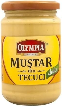 Olympia Mustar Dulce din Tecuci, Senape Dolce Rumena 300g