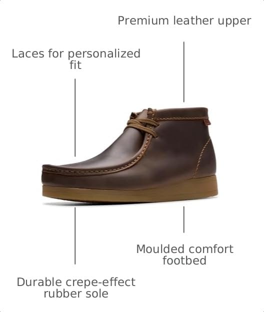 Image of Clarks mens Wallaston Boot