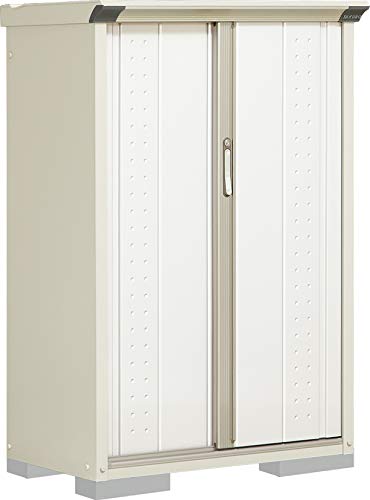 田窪工業所 タクボ物置 小型物置 収納庫 グランプレステージジャンプ GP-95CFSW 全面棚タイプ シルクホワイト 【商品配送のみ ※要組立】【7梱包】