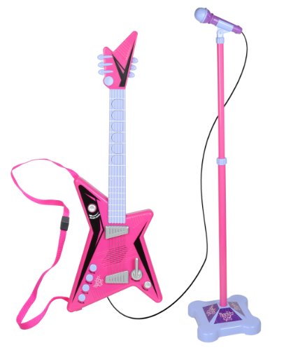 Kidz Toyz Rockin' Girl Guitar and Stage Mic Set