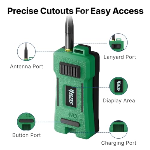 Carcasa LoRaWAN Kit para red Meshtastic Upgrade C con placa Heltec WiFi LoRa 32 6