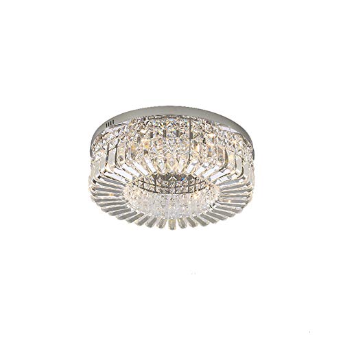 Plafonnier en cristal pour chambre ambiance chaleureuse et lumineuse 40cm
