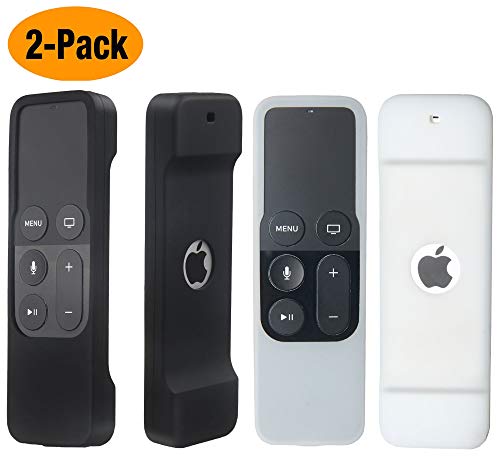2 Pack Remote Case Compatible with Apple TV 4K/5th and 4th Generation