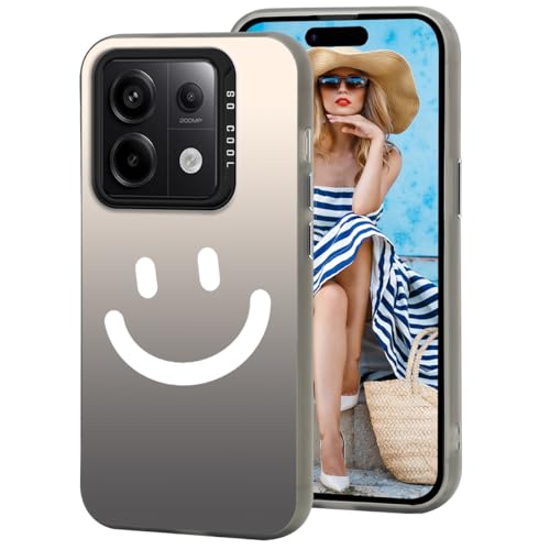 WOKEZ Fodral till Xiaomi Redmi Note 13 Pro & Poco X6 - Smiley Mönster