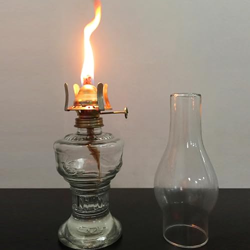 Miniatura 4 de Amosfun Quemador De Lámpara De Aceite Vintage Con Mecha Kit De Reemplazo Para Lámparas De Queroseno Soporte De Chimenea 7.87x2.95x4.33 Pulgadas 2 Piezas