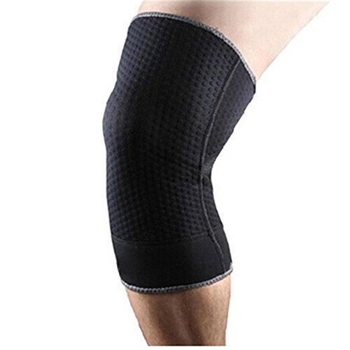 Klimaanlage Knieschützer Kniestrümpfe Für Männer Und Frauen Arthritis Knie Ärmel Warme Leggings Rheuma Knieschützer Schwarz,M