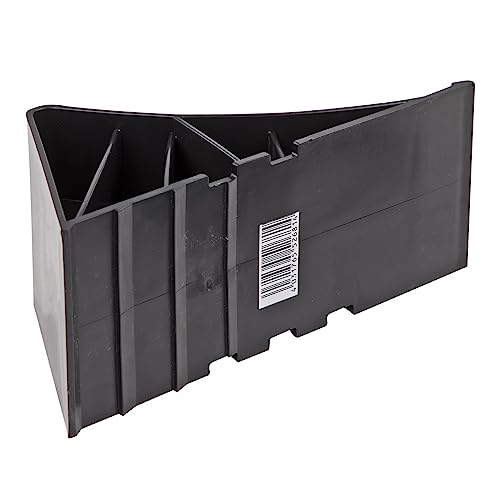 DEMA PVC - Unterlegkeil Keil Bremskeil Stütze Hemmschuhe schwarz mit Halter für PKW Auto Kfz Anhänger