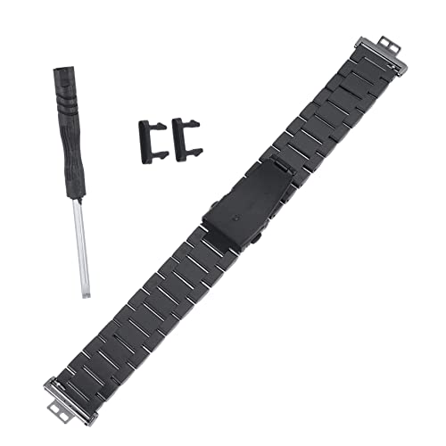 Correa de acero inoxidable para Watch Fit con acabado elegante pulido