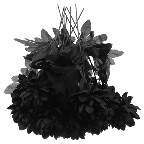 Arrangement de fleurs artificielles RLKHXBS : bouquet de 10 fausses fleurs pour mariage et maison