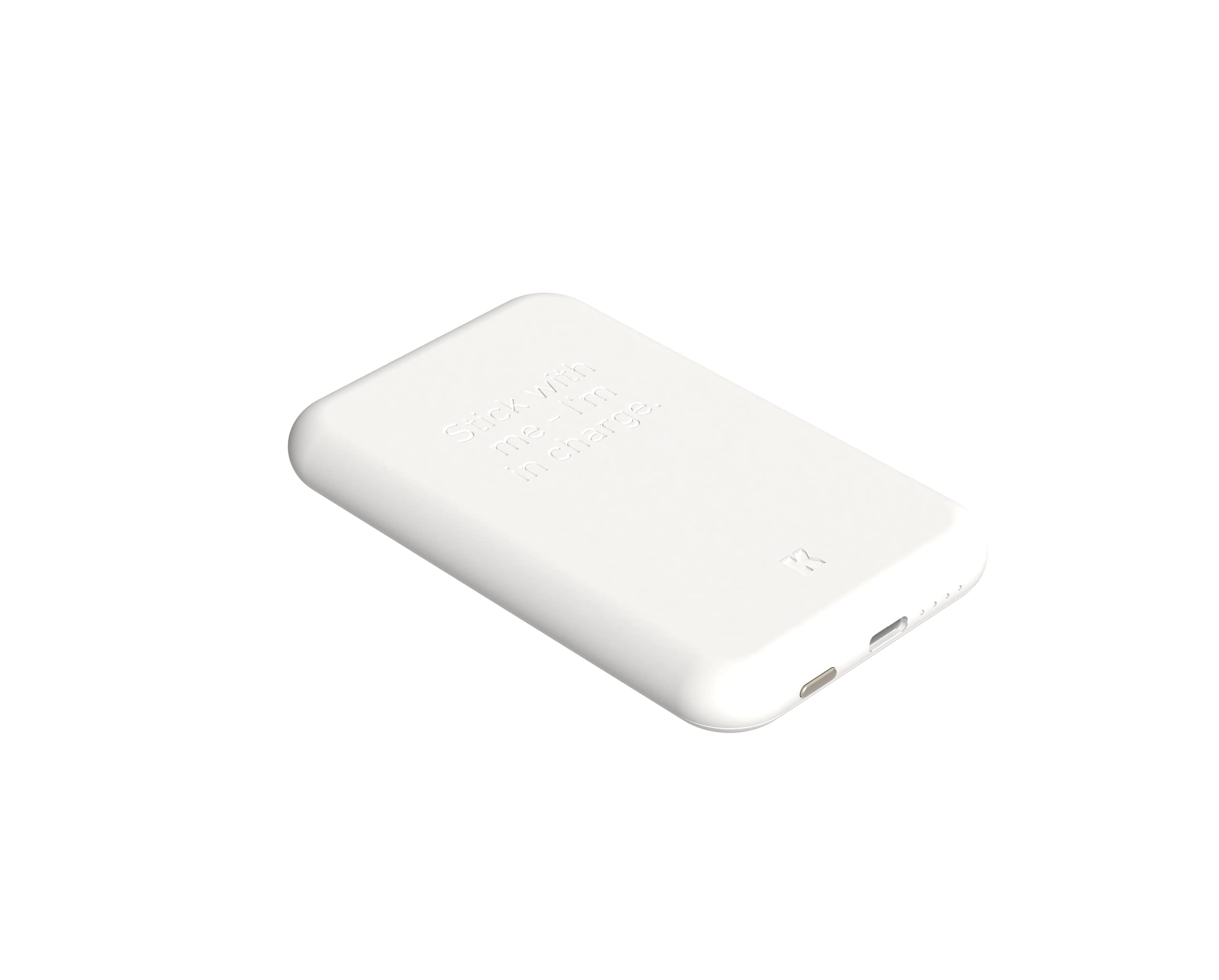 Powerbank Qi KREAFUNK toCHARGE White - Dettaglio