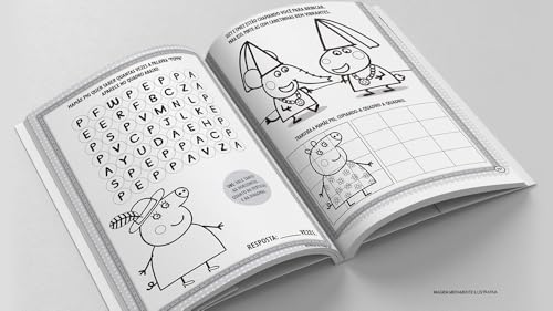 Peppa Pig - Livro 365 atividades e desenhos para colorir: Peppa Pig - Livro 365 atividades e desenhos para colorir: - Imagem 3