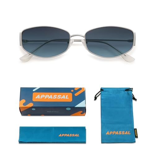 Retro Oval Sunglasses For Women Men Hexagonal Rectangle Metal Frame Sun Glasses AP3625