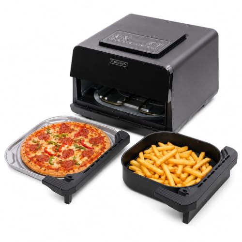Olsen & Smith 2400W 6L Pizza Air Fryer Oven with 12in Pizza Stone