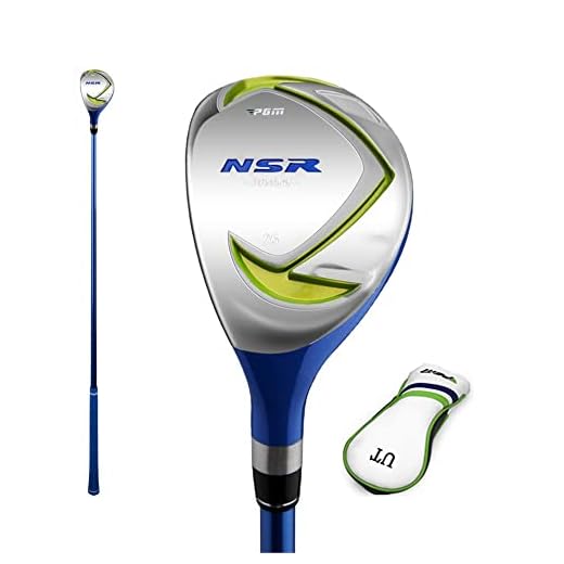 Left Handed Golf Club Putter, Kids Boys Girls Golf Drivers with Headcover, Junior Golf Fairway Wood Golf Putters (#5-green,age 3-5)