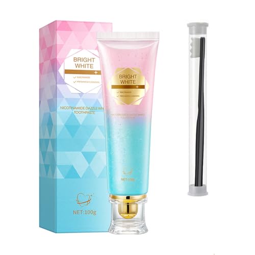 Dentifricio Nautico Bright White, Dentifricio Sbiancante Alla Nicotinamide, Alito Fresco, Pulizia Profonda (1)