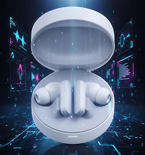 Image of Bluetooth Ear Buds with Fast Pairing Portable Charging Case Noise Isolation Mic for Calling Music Gaming (Design 341)