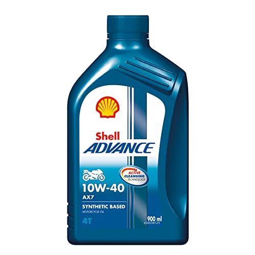 Shell Advance AX7 4T 10W-40 900 ml - Image 2