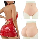 ZWSM High Waist Fake Ass Enhancer Underwear Silicon butt Panty Hip Shaper Pad Silicone Buttocks For Women,Color #02,One Size