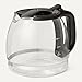 Amazon Basics Filter Coffee Machine with LED Indicator, 10-Cup Capacity Coffee Maker, 1.25L, 1000 W, Glass Carafe, Black